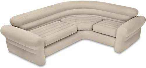 Vista 2 de Intex Juego de sofá seccional neutro para sala de estar y sala de estar inflable