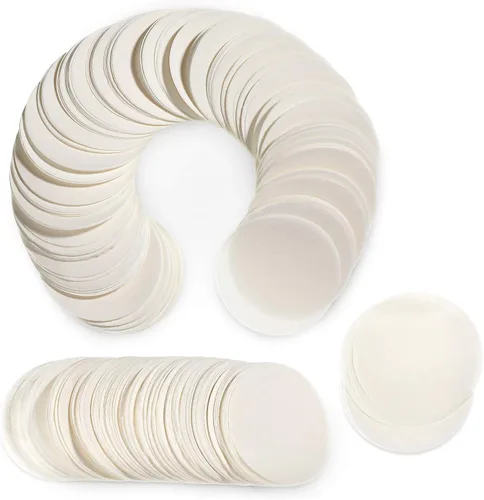Vista 4 de Outus Paquete de 2 filtros de repuesto de papel de filtro de café de 700 unidades con soporte para filtro, filtros de papel desechables redondos