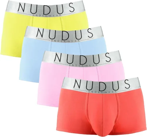 Vista 7 de NUDUS Ropa Interior de Algodón para Hombre Paquete de 4 Caja de Regalo - Calzoncillos - Trunks - Bóxer Briefs