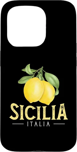 Vista 13 de iPhone 11 Pro Max Sicilia Italia Limones italianos Funda siciliana orgullosa