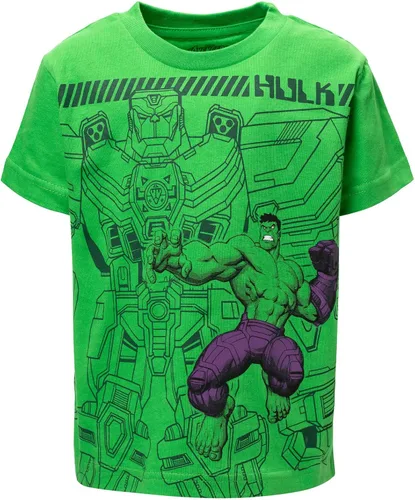 Vista 3 de Marvel Avengers - Paquete de 4 camisetas gráficas
