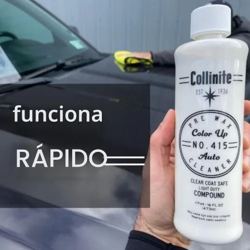 Vista 3 de Collinite 415 Compuesto Limpiador Color Up - Removedor de Manchas/Oxidación. Fórmula Fácil de Usar que Restaura el Brillo/Mejora el Aspecto. Prepara