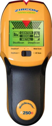 Vista 8 de Zircon MultiScanner A200 – Escáner de pared electrónico, detector de pernos y metales con detección de cables de corriente alterna en vivo, puntero