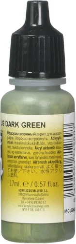 Vista 2 de Vallejo Pintura verde oscuro de EE. UU., 0.6 fl oz
