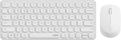 Vista 16 de Rapoo 9010M Combo de teclado y mouse multidispositivo, juego de teclado y mouse inalámbrico 2.4GHz/Bluetooth 5.0/4.0 para Windows/Mac/Linux/Chrome