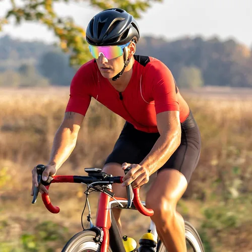 Vista 8 de Gafas de sol polarizadas deportivas para mujeres y hombres, UV400, gafas de ciclismo, béisbol, correr, pesca, al aire libre, resistentes al viento