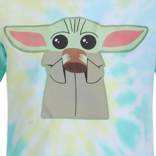 Vista 5 de STAR WARS Grogu - Conjunto de camiseta y pantalón corto para niños pequeños