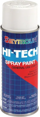Vista 10 de Seymour 16-112 Hi-Tech Esmalte Pintura en Aerosol, Gris Paloma