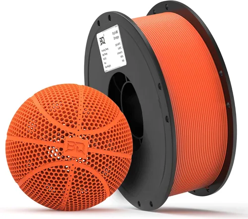 Vista 10 de BIQU PLA-HR filamento de impresora 3D flexible específicamente para imprimir balones de baloncesto sin aire, carrete de 1.75mm 1KG (2.2lbs)