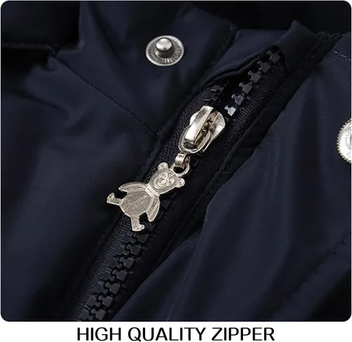 Vista 4 de Traje de nieve para niños pequeños, chaquetas de esquí, traje para niños, ropa de bebé, abrigo impermeable