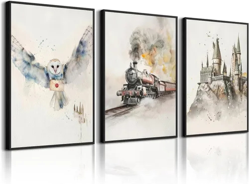 Vista 9 de Arte de Pared para Guardería de Osos, Decoración Póster de Lienzo para Niños, Decoración de Pared para Guardería de Bebé Niño, Imágenes de Animales