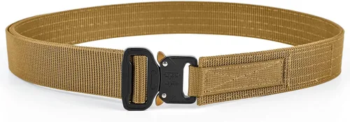 Vista 6 de WOLF TACTICAL Cinturón EDC híbrido resistente de liberación rápida - Cinturón de pistola CCW de 2 capas de 1.5 pulgadas