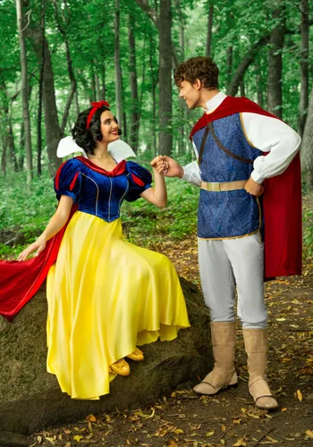 Vista 3 de Disfraz de Príncipe para Hombre de Blancanieves de Disney Multicolor