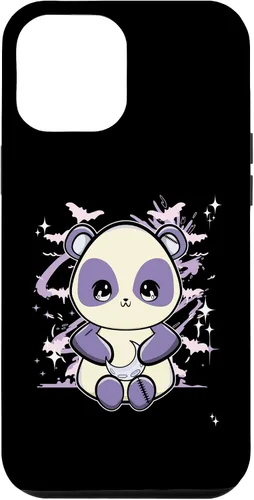 Vista 6 de Funda gótica pastel pastel con panda para iPhone 15