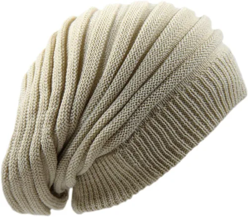 Vista 14 de RW Rasta larga Slinky Beanie Sombreros