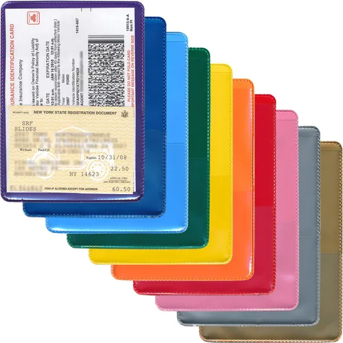 Vista 5 de StoreSMART RFS20VP - Portatarjetas de identificación y seguro de auto - Paquete variado de 10