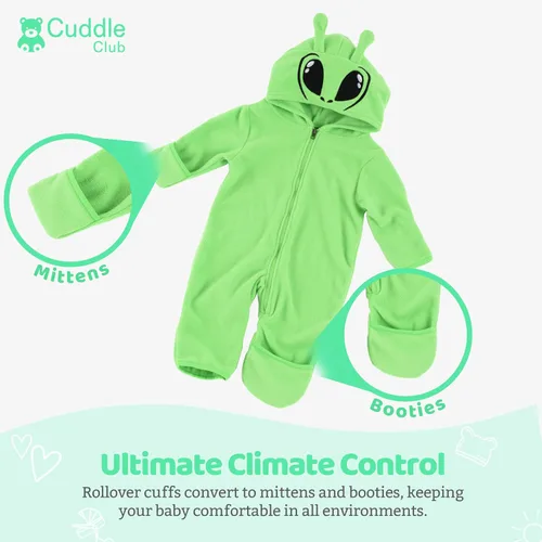 Vista 66 de Enterizo de vellón para bebé, rómper de una sola pieza con capucha para niños, ropa para exteriores, chaqueta infantil