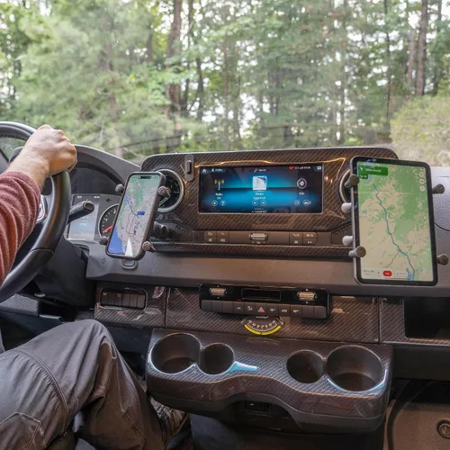 Vista 6 de NEXUS Adaptador de cubículo para VS30 Mercedes-Benz Sprinter Van (lado del conductor de bola de 1 pulgada)