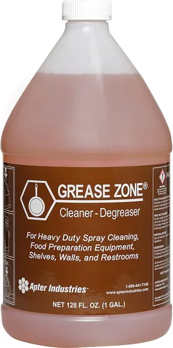 Vista 5 de Grease Zone, Limpiador y Desengrasante Seguro para Alimentos, para Limpieza Multiusos de Servicio Pesado, Equipo de Preparación de Alimentos