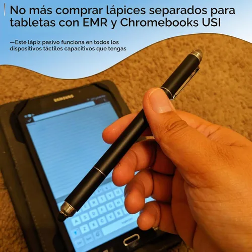 Vista 7 de Penyeah Lápiz capacitivo, 4 en 1 para pantallas táctiles de uso diario Negro