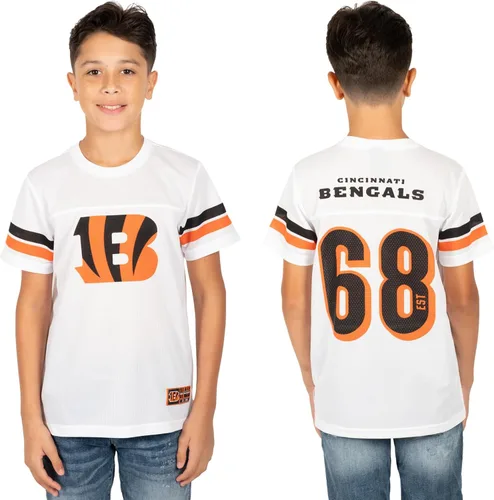 Vista 20 de Ultra Game NFL - Camiseta de malla vintage para niños