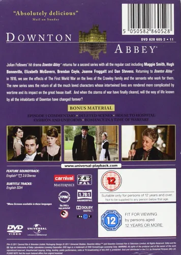 Vista 2 de Downton Abbey Series 2 DVD 2011