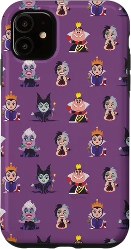 Vista 8 de Disney Villains Kawaii - Carcasa para iPhone 17, color morado