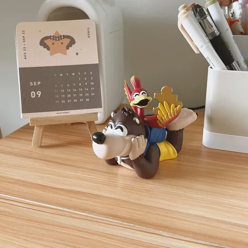Vista 3 de Figura de vinilo de Banjo y Kazooie de 3.1 pulgadas, figura coleccionable de alto detalle por Youtooz Banjo-kazooie Collection