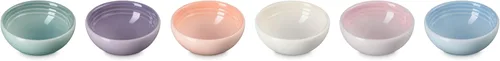 Vista 9 de Le Creuset Set De 6 Cuencos Vancouver Pinch 2 Oz Blanco