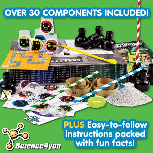 Vista 6 de Science4you - Laboratorio de codificación - 10 experimentos para aprender a codificar - Kit de actividades divertidas y educativas - para niños a