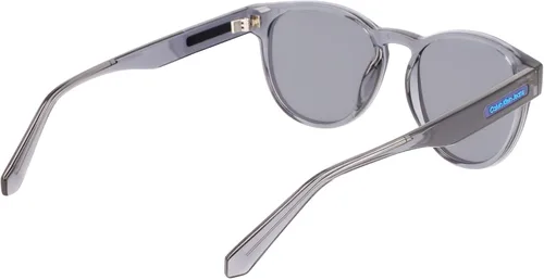 Vista 6 de Calvin Klein JEANS CKJ22609S - Gafas de sol redondas, color gris, talla única, Gris