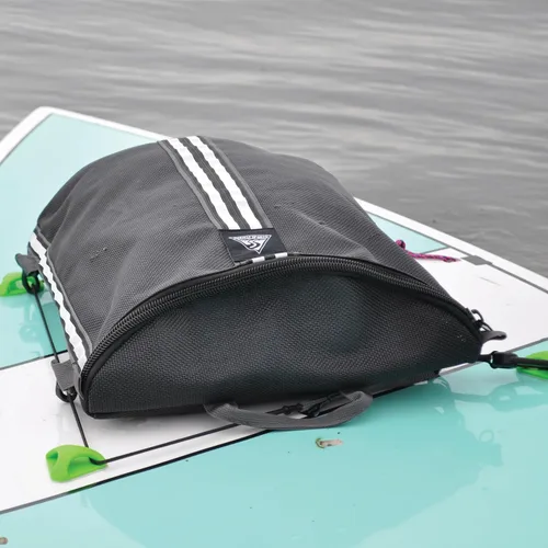 Vista 2 de Seattle Sports Bolsa de cubierta de malla recubierta de vinilo para SUP y kayaks, negro boating-dry-bags