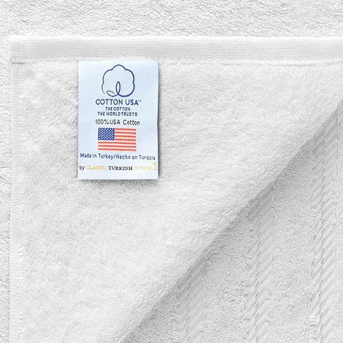 Vista 2 de Classic Turkish Towels - Juego de toallas de baño de 4 piezas para hotel o spa, resistentes y de secado rápido, fabricadas con 100% algodón turco