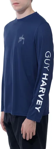 Vista 6 de Guy Harvey Camiseta de manga larga con protección solar UPF 50+ para hombre