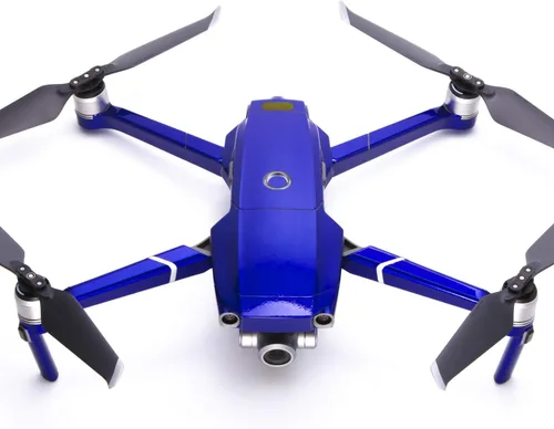 Vista 12 de Wrapgrade Poly Skin para DJI Mavic 2 Unidad Principal (Verde Ejército)
