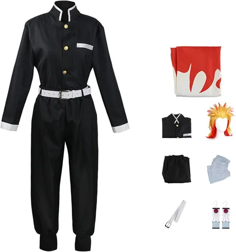 Vista 5 de UZAIN Disfraz de cosplay de anime, kimonos, uniforme de Halloween Traje-2