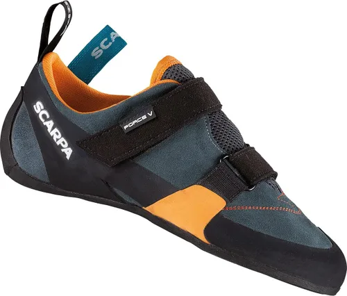 Vista 8 de SCARPA Zapatos de escalada Force V para hombre 2-Mangrove/Papaya