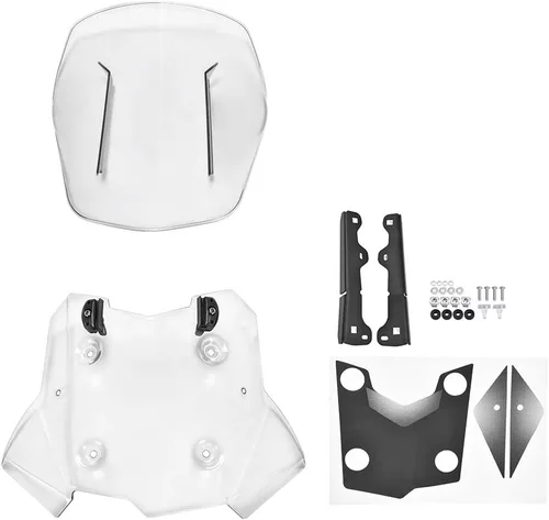 Vista 6 de Deflector de viento ajustable para motocicleta, compatible con B.M.W F750GS F850GS F 750 GS F 850 GS 2018-2023 F800GS 2024 2025 Protector