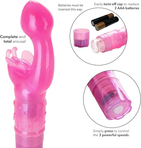 Vista 9 de California Exotics beso de mariposa, SE-0782-04-2, 1, Rosado, 1, 1