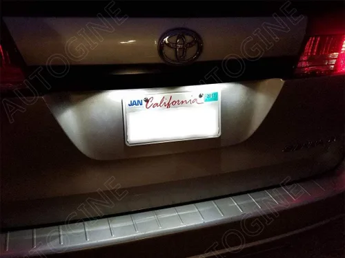 Vista 6 de AUTOGINE Juego de 6 luces LED blancas para interiores Toyota Corolla 2003 2004 2005 2006 2007 2008 2009 2010 2011 2012 Super brillante 6000K