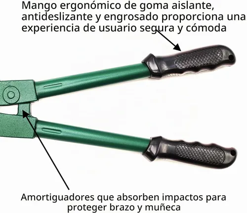Vista 3 de FenceMate - Kit de herramientas de crimpado de 4 ranuras para unir alambres/cuerdas de acero de alta resistencia