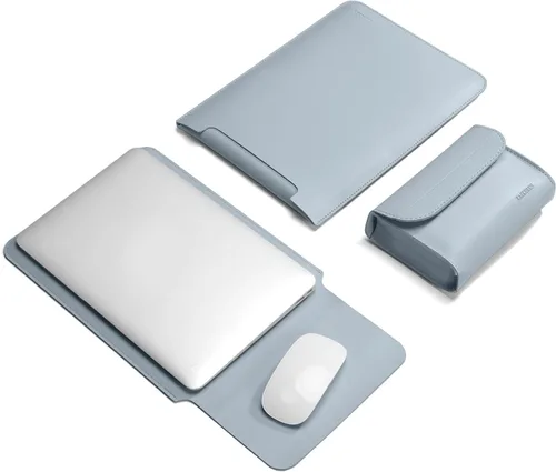 Vista 11 de Funda para laptop compatible con MacBook 12 A1534/Air 11 13 M1 A2337/Pro 13 A2338, 11.6-12.3 Acer Chromebook/HP Stream/ASUS/Surface Pro Gris