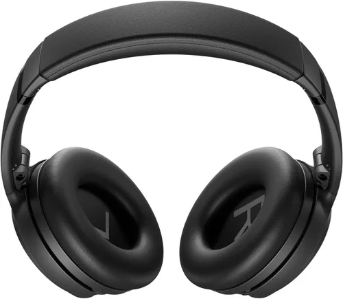 Vista 5 de Bose QuietComfort Auriculares - Auriculares inalámbricos Bluetooth, cancelación activa de ruido supraaurales y micrófono, carga USB-C, graves Negro