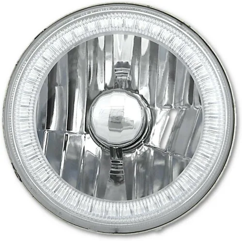 Vista 3 de Octane Lighting 5 3/4 pulgadas SMD azul LED halo bombilla halógena faro Ángel ojo cristal par claro