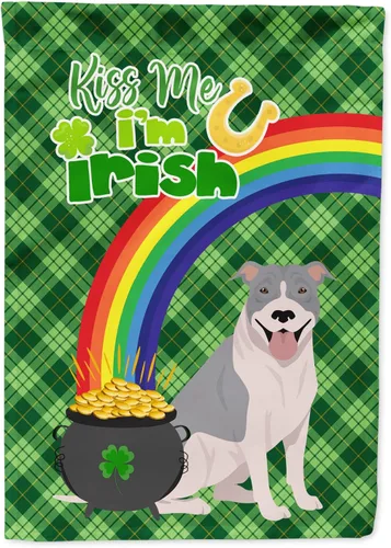 Vista 94 de Caroline's Treasures WDK4731GF - Bandera decorativa para jardín del día de San Patricio, color negro y tostado, Airedale Terrier, para jardín