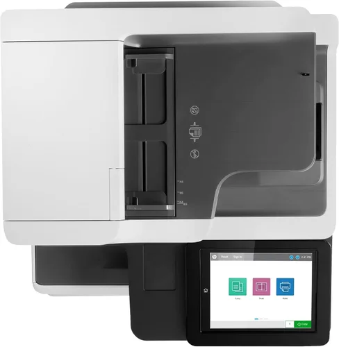 Vista 4 de HP Color Laserjet Enterprise MFP M681dh Impresora dúplex (J8A10A), Gris