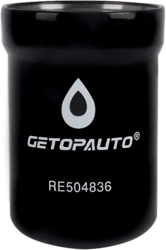 Vista 2 de GETOPAUTO RE504836 Filtro de aceite de motor compatible con John Deere 5415 5425 5625 5076 5082 5083 5085 5090 Tractor reemplaza RE507522 RE541420