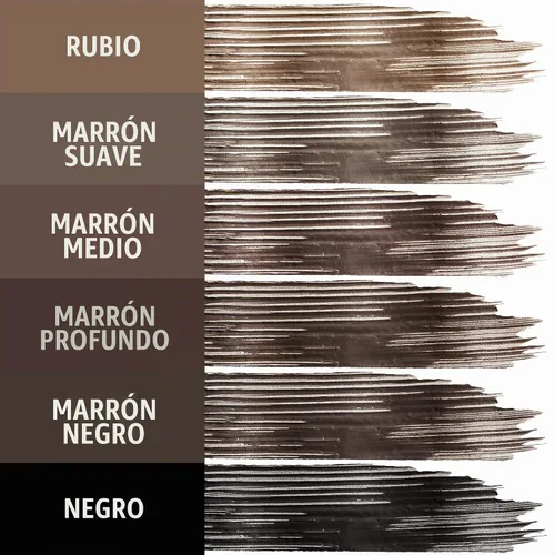 Vista 5 de Maybelline Tattoo Studio Gel de Estilo para Cejas, Maquillaje de Cejas Impermeable, Tinte para Cejas para un Uso de Hasta 36 Horas, Rubio, 1 Unidad