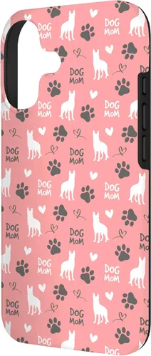 Vista 2 de German Shepherd Mom Pink Women Gift Case for iPhone 17