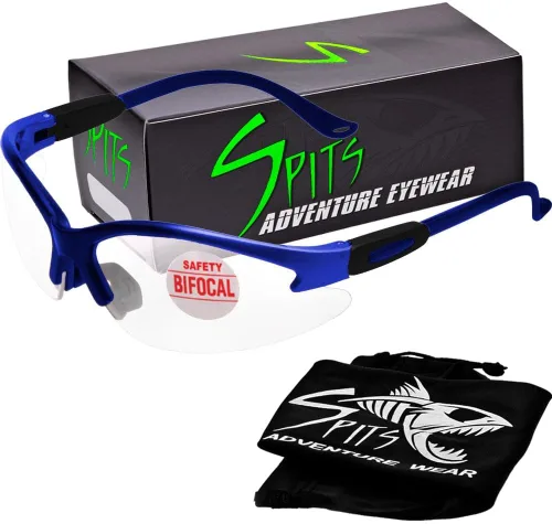 Vista 2 de Cougar Bifocal Safety Glasses with 25 Frame Color options
